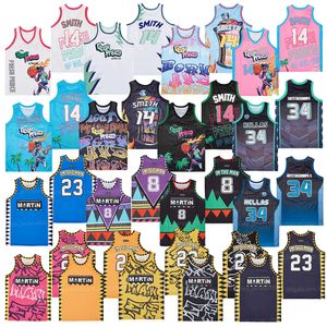 Men Movie 8 TV Show Series 23 Martin Lawrence Basketball Jersey IM The Man The Fresh Prince of Bel-Air 14 Will Smith Giannis Antetokounmpo G. 34 Hellas Men's Size