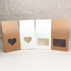 50pcs/lote Kraft Paper Gift Boxes para Candy Candy Candy Sweet Event Party Supplies Feliz Natal Caixa de presente T200115