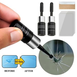 Car Cleaning Tools Windshield Repair Kit Auto Glass Nano Fluid Window Windscreen Resin Crack Chip ToolCar CarCar