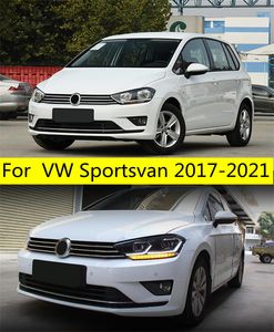 Strålkastare dagsljus för VW Sportsvan LED-strålkastare 17-21