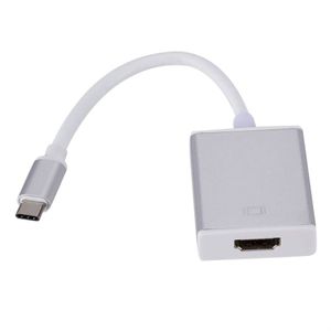 Adattatore da USB C a HDTV Convertitore di cavi da USB 3.1 a HD TV di tipo C per computer per smartphone