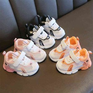 0-4 scarpe da ginnastica estive per bambini Moda Ragazzi ragazze scarpe in rete traspirante cava Fondo morbido scarpe casual antiscivolo scarpe da bambino G220517