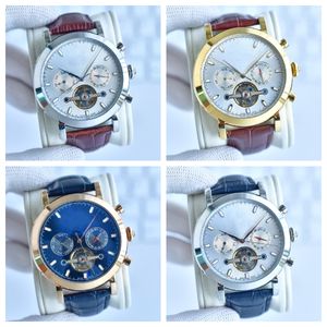 Montre de Luxe Mężczyzny zegarki 42 mm automatyczny ruch maszynowy 316 Fine stalowa obudowa wielofunkcyjna luksusowe zegarek zegarki