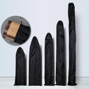 Storage Bags Summer Sleeping Mat Rug Drawstring Bag Straw Bamboo Case Nylon Cloth Dustproof Moisture-Proof Cover