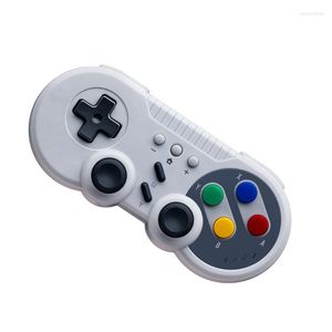 Kontrolery gier joysticks bezprzewodowy gamepad dla Switch Pro kontroler Bluetooth joystick z wibracją rozdzielczką gier