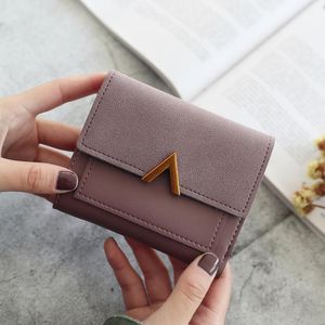 Wallets Women's Wallet Short Women Coin Purse Card Holder Ladies Small Female Hasp Mini Clutch Girl Money BagWallets