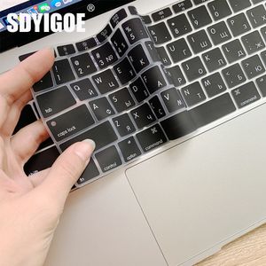 Keyboard Case For Macbook Air13 2020 M1 A2337 A2179 Soft Dustproof Laptop Keyboard Cover 13Air A1932 Laptop Accessories Stickers J220715