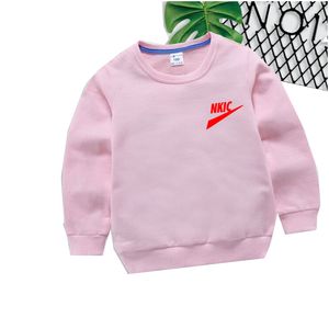 Marka Hoodies Sweatshirts Kızlar Çocuk Gömlek% 100 Pamuk Üstler Bebek Çocuklar Erkekler Sonbahar Giysileri Toddler Giyim Kazak Çocuk Bebeği