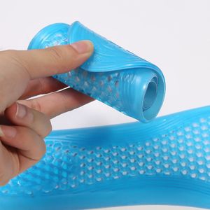 Gel Shoe Pad Insoles Foot Treatment Mesh with Holes Breathable Deodorant Soft Sports Shock Absorption Leisure Massage Cutting