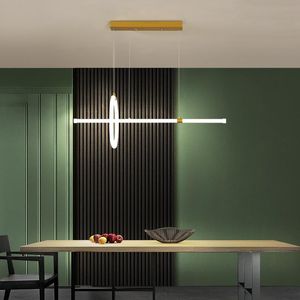 Lampy wiszące 360 ​​° Świeci Nowoczesne światła LED do jadalni Kitchen Bar Acryl Wiszące wyposażenie