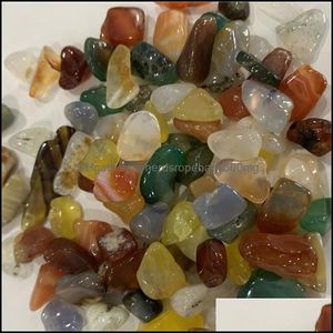 Arts And Crafts Arts Gifts Home Garden 200G Tumbled Stone Beads Bk Assorted Mixed Gemstone Rock Minerals Crystal For Chakra Healing Natur