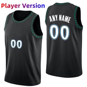 Authentic Stitched Player Version Basketball Jerseys Custom 1 Anthony Edwards 32 Karl-Anthony 0 D'Angelo Towns Russell 12 Taurean Prince 7 Wendell Moore 11 Naz Reid