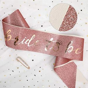 Party Decoration Bachelorette Bride to Be Sash Bridal Shower Hen Night Balloons Decor Team Gifts Wedding Decorations Supplies Party