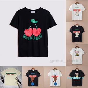 2022 Sunmmer Bayan Erkek Tasarımcılar T Shirt Moda Harf Baskı Kısa Kollu Lady Tees Luxurys Casual Giyim T-Shirt Giyim Tops