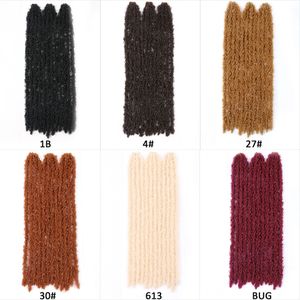 Perücke, afrikanische Dreadlocks, synthetische Haarverlängerungen, 12 20-Zoll-65G-Dreadlocks-Perücken