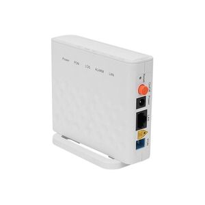 Mini Modem venda por atacado-Equipamento de fibra óptica EPON ONU ZXHN F401 GE LAN MINI ONT SUPORTE PPPOE FTTH Modem Router Inglês FirmwareFiber