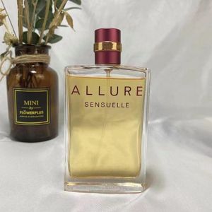 Fashion Female Luxury Perfum Spray Allure Sensuelle 100ml EDP Profumi Profumo di fragranza sexy per uomo Profumi Parfum di lunga durata Dropshipping all'ingrosso