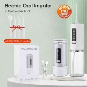 Irrigator Mouth Shower Tartar Eliminator Dental Water Jet Teeth Cleaning Washing Machines Oral Cleaner Kit Flosser 220513