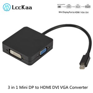 3 In Thunderbolt Mini Display Port MINI DP Male To HDMI DVI VGA Female Adapter Converter Cable For Apple MacBook Air Pro MDPfr