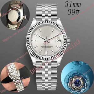 orologio da donna cassa resistente alla corrosione in acciaio inossidabile di qualità. Impermeabile Bracciale con movimento automatico a macchina di alta precisione. Orologio da notte classico con quadrante da 31 mm