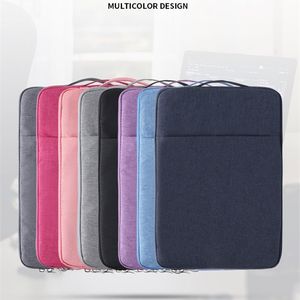 Waterproof Laptop Bag 12 13 14 15 16 inch Case For MacBook Air Pro Mac Book Computer Fabric Sleeve Cover Accessories 220702