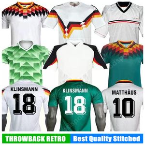 Wholesale soccer sport resale online - Retro Matthaus Soccer Jersey Moller Muller Podolski Littbarski BALLACK VOLLER Hassler KLINSMANN SCHWEINSTEIGER KLOSE KALKBRENNER shorts sport