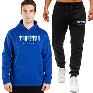 Hoodie ontwerper Chandal Trapstar Tracksuits Men Sets Winter Jackets broek Running Women Clothing Mens Brand Sweatshirt Sport Joggers Sweatpants Pak