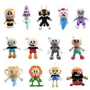 Wholesale holy grail for sale - Group buy Stuffed Toy Cup head holy Grail devil boss King Dice Head House Child Doll Gift