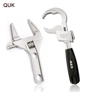 Hand Tools QUK Large Opening Wrench Set Aluminum Alloy Adjustable Pipe Plumbing Spanner Multifunction Plumber Bathroom Repair