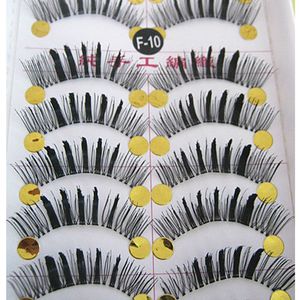 Taiwan False Eyelashes Crisscross 10 Pairs Eyelash Wholesale