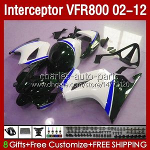 Honda Interceptor VFR800 VFR 800 RR CC 800RR VFR800RR Koyu Green 02 03 04 05 06 07 Vücut 129NO.79 800CC 2002 2008 2009 2010 2011 2012 VFR-800 02-12 Karoser