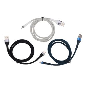 1m Micro USB kabloları 3A Hızlı Şarj Şarj Cihazı Tip C Tip Veri Kablosu Samsung Xiaomi Android Cep Telefonu Tel Kablosu