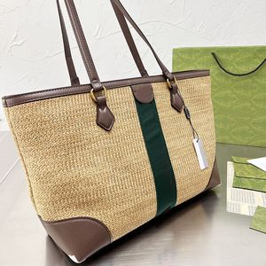 Wiadra słomka torba na zakupy koszyk warzywny nowy letni wakacje na plażę torby na ramię torebki torebki duże pojemności kobiety