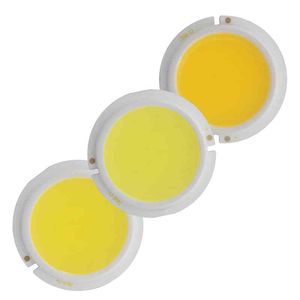 Verkauf verdicken LED COB Lichtquelle rund 43mm für scheinwerfer birne lampe modul genesis chip 3W 5W 7W 9W Warm Natur Weiß COB LED H220428