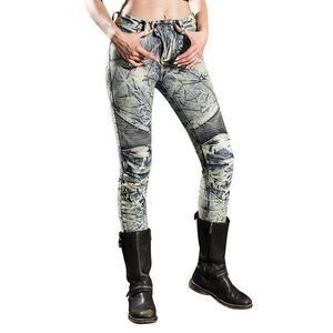 Abbigliamento da moto Uglybros Jeans da donna estivi traspiranti slim fit Pantaloni da moto protettivi per equitazione all'aperto Pantalones MotocrossMotorcyc