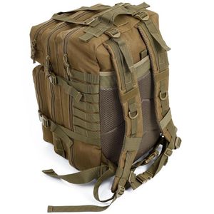JHD 34L Tactical Assault Pack Backpack Army Molle Waterdichte Bug Out Bag Small Rucksack voor outdoor wandelcamping HuntingKHA263F