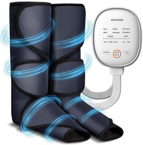 Kompresja powietrza masażer nóg nowa wersja Hot Hot Compress Massager Shiatsu i Gniading Foot nogi masażer nogi