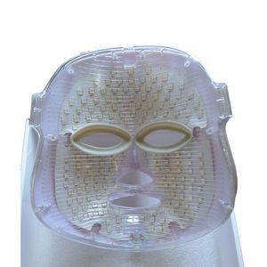LED Photon Face Mask - Färgglad terapi Återanvändbar trådlös sköld för hudvård hemma