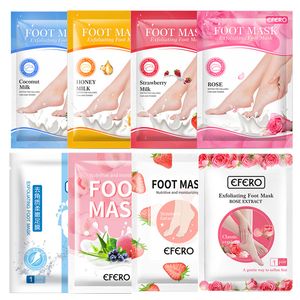 Exfoliating Foot Treatment Mask Dead Skin Remover Pedicure Peeling Feet Skin Care Socks Masks