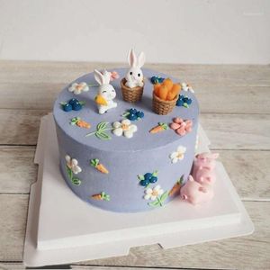 Inne świąteczne zapasy imprezy wszystkiego najlepszego z okazji urodzin Cake Tort Topper Marchewka Baby Shower Dekoracja Dekoracja