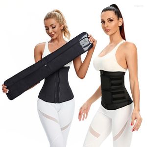 Intimo modellante da donna Cerniera e gancio regolabile Shaperwear Waist Trainer Donna Sauna Cintura Perdita di peso Cincher Body Shaper Tummy Control Strap