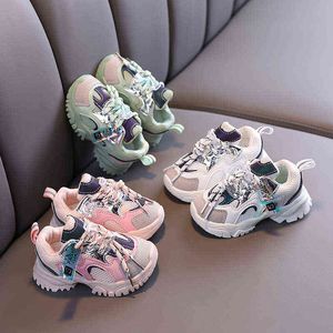 2020 Baby Shoes Soft Soles Boys Girls Walking Sneakers bekväma småbarnskor för 0 1 2 3 år gamla barn G220517