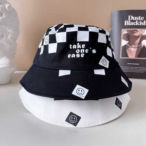 Freedom Cube Women Men Men Summer Bucket Hat Adult Unisex Fisherman Cap Fashion Girls Smiley Bob Panama Outdoor Casual