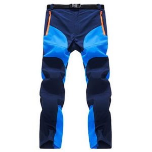 Męskie spodnie męskie zgromadzone męskie kolor swobodne granatowe spodnie dresowe na świeżym powietrzu sportowe oddychane cienkie spodnie rozmiar 4xl tantmen's