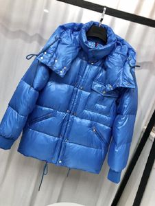 Tasarımcı Mens Parkas Naylon Kış Paltosu Ceket Termal Hoodie Top Sellers Edition Yüksek Kaliteli Dış Giyim Lüks Outerwear Siyah