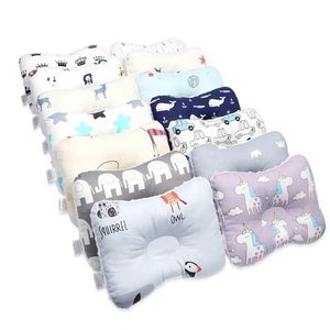 Kids Pillow Baby Head Protection Cushion Pillow Cotton Cartoon Animal Printed Baby Head Protection Sleep Positioner Pillow LJ201209