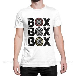 Men's Box Tyre Compound V2 T Shirts 100% Cotton Clothing Funny Short Sleeve Crewneck Tee Shirt 220407