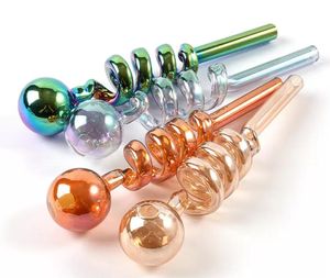 Accessori per narghilè per fumatori Pipa per fumo di tabacco Pipa per bruciatore a nafta in vetro spesso Bong per acqua Narghilè Shisha dab Rigs