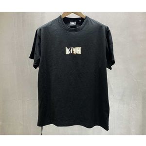 Hip-Hop Kith Godfather T Shirt Män Kvinnor Högkvalitativ digital tryckning Topp Classic Box Kith T-shirt