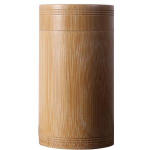 2021 Bamboo Storage Bottles Jars Wooden Small Box Containers Handmade For Spices Tea Coffee Sugar Receive With Lid Vintage